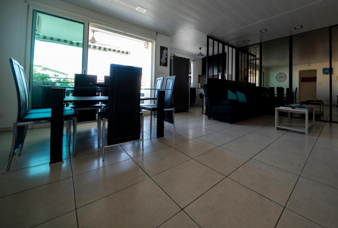 Eden Appartement, T2 49M2, 4 Pers Vue Mer, Piscine Saint-Gilles-les Bains Luaran gambar
