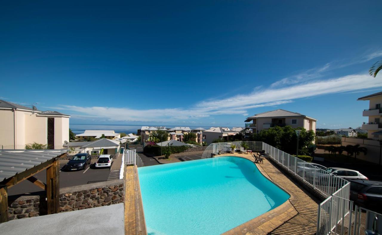 Eden Appartement, T2 49M2, 4 Pers Vue Mer, Piscine Saint-Gilles-les Bains Luaran gambar